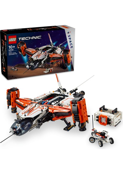 LEGO® Technic VTOL Ağır Kargo Uzay Gemisi LT81 42181 - 10 Yaş ve Üzeri Uzay Meraklısı Çocuklar için Yaratıcı Oyuncak Yapım Seti