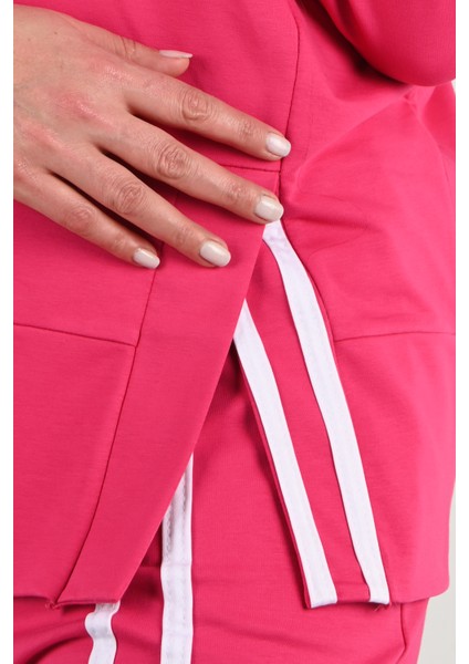 Kadın Büyük Beden Balıkçı Yaka Eşofman Takımı 8070-24 fırsatları