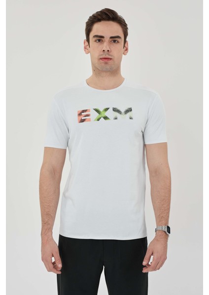 Baskılı Basing T-Shırt M-100-1412063-100