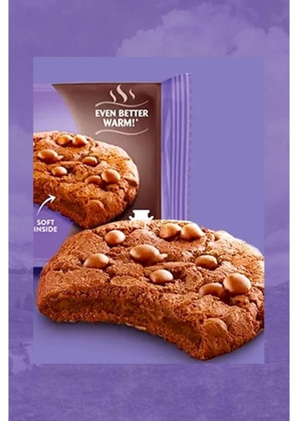 Sensations Choco Cookie Damla Çikolata ve Dolgulu Biküvi 156 gr - 4 Adet