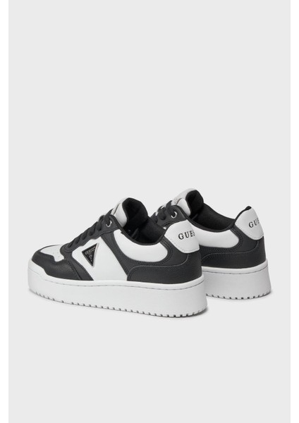 Miram4 Logolu Kalın Tabanlı Sneaker Ayakkabı FLJMR4ELE12 Kadın Ayakkabı Fljmr4 ELE12 Whblk modelleri