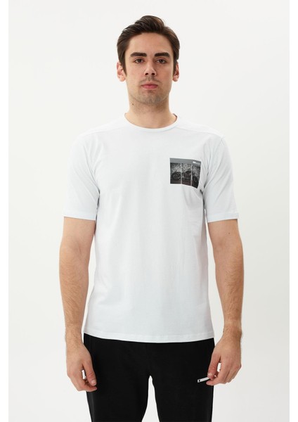 Baskılı Basing T-Shırt M-100-1412072-100