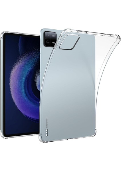 Xiaomi Pad 6/xiaomi Pad 6 Pro Shockproof Airbag Şeffaf Kılıf + Ekran Koruyucu