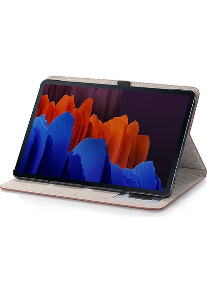 Samsung Galaxy Tab S9+ Deri Kılıf Standı Cüzdan Tablet Kapağı (Yurt Dışından) fırsatları