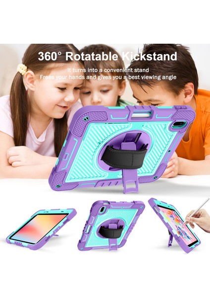 iPad 10.2 (2021) / (2020) / (2019) Kickstand Kılıf Askılı Tablet Kapağı (Yurt Dışından) indirimleri