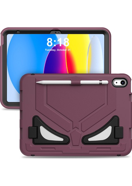 iPad 10.9 (2022) Destek Standlı Sağlam Düşmeye Kapağı (Yurt Dışından) fiyatları