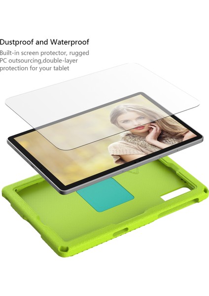 Samsung Galaxy Tab A9+ Döner Tutma Kolu Askılı Kickstand Kapağı (Yurt Dışından) indirimleri