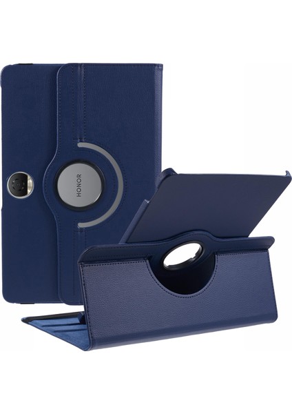 Honor Pad 9 Döner Standlı Çizilmeye Dayanıklı Pu Deri Tablet Kapağı (Yurt Dışından)