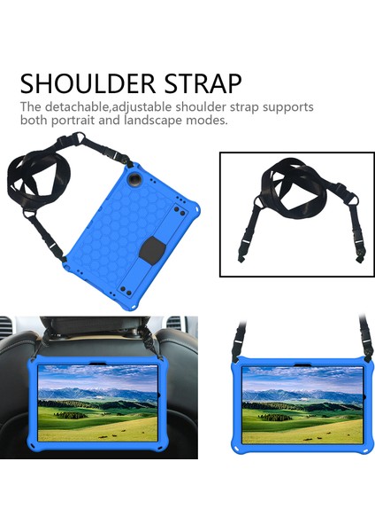 Xiaomi Redmi Pad Se Petek Doku Kickstand Eva Koruyucu Kapak (Yurt Dışından)