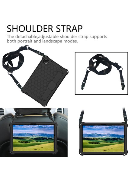 Xiaomi Redmi Pad Se Petek Doku Kickstand Eva Koruyucu Kapak (Yurt Dışından)