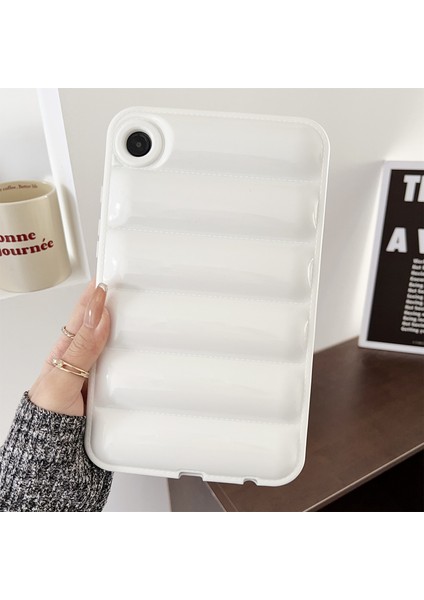 Samsung Galaxy Tab A9 + Koruyucu Kılıf Tpu Hava Yastığı Aşağı Ceket Tablet Kapağı (Yurt Dışından)