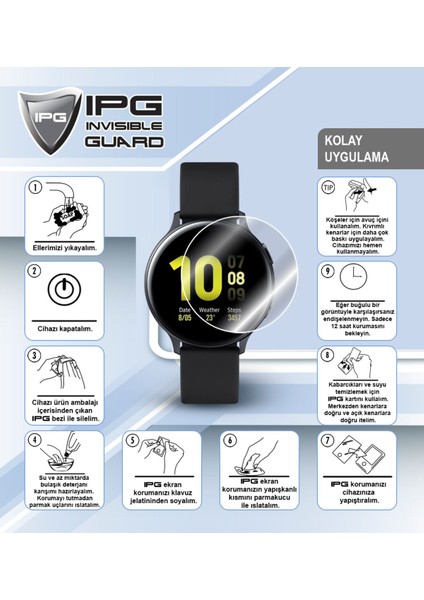 Honor Watch 4 (TMA-B19) ile Uyumlu Ipg Hydrogel Ekran Koruyucu (2 Adet) modelleri