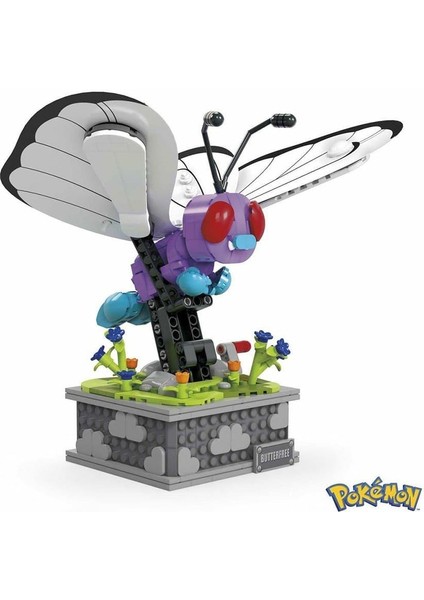 Pokemon Construx Motion Butterfree Mekanik Yapı Blok Seti