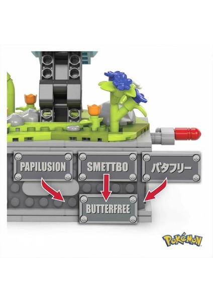 Pokemon Construx Motion Butterfree Mekanik Yapı Blok Seti