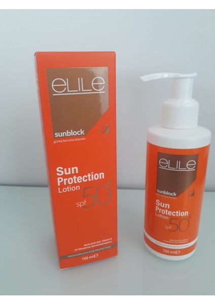 Sunblock Sun Protection Lotion - Shea Butter ve Hyaluronic Acid Içeren Güneş Koruma Losyonu 150 ml