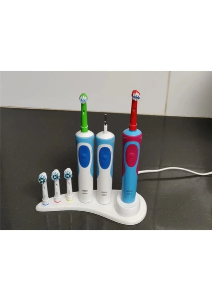 Oral-B Elektrikli Şarjlı Diş Fırçası Stand 1X2X3