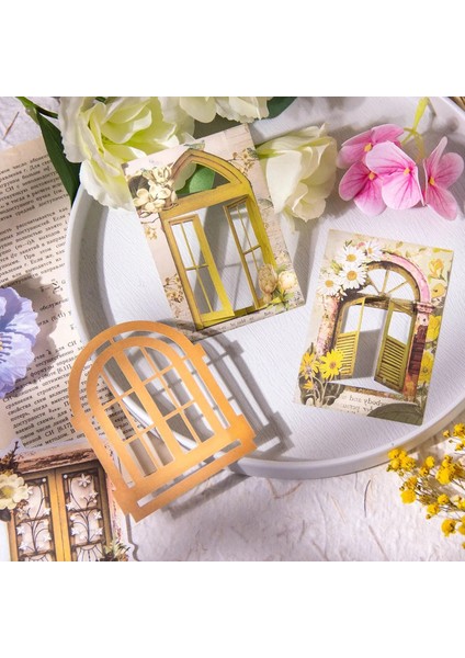 F Tarzı Nedıe Ack Vintage Malzemeler Kağıt Yaratıcı Kapı Pencere Dekor Önemsiz Dergisi Sanat Kolaj Kırtasiye Dıy Srapbooking Kağıdı (Yurt Dışından) fırsatları