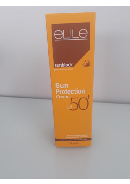 Sunblock Sun Protection Cream - Shea Butter ve Hyaluronic Acid Içeren Güneş Koruma Kremi 150 ml