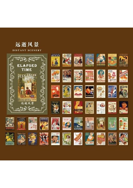 J Tarzı Dimeets Vintage Yaratıcı Yarı Saydam Malzeme Kitap Sülfürik Asit Kağıt Bitki Çiçekler Günlük Tutma Scrapbooking Kırtasiye (Yurt Dışından)