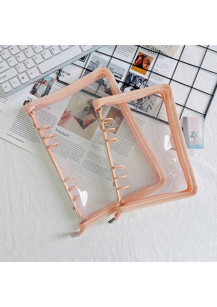 Kırmızı Stil A6 A5 A6 Fermuar Bağlayıcı Fotoğraf Kartı Koleksiyonu Kitap Kartpostal Organizatör Günlüğü Dizüstü Okul Kırtasiye (Yurt Dışından) fiyatları