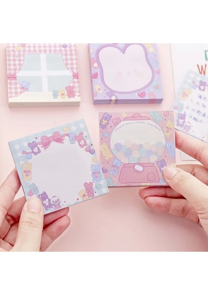 D Tarzı 80 Sayfa Bloknot Yapışkan Notlar Çıkartmalar Kırtasiye Ik Girly Sevgiliye Şeker Mesaj Not Kağıdı Yayınlandı Onun Okul Malzemeleri (Yurt Dışından) fiyatları