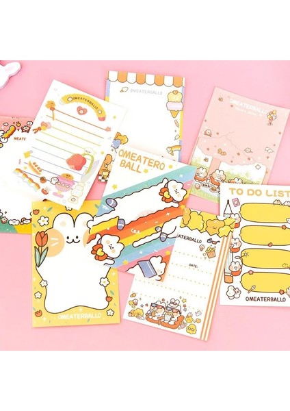 No.2 Tarzı 50 Sayfa Kawaii Dizüstü Mesaj Defteri Sevimli Planı Dizüstü Kawaii Ofis Malzemeleri Kore Kırtasiye Okul Malzemeleri (Yurt Dışından)