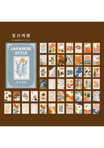 G Tarzı Dimeets Vintage Yaratıcı Yarı Saydam Malzeme Kitap Sülfürik Asit Kağıt Bitki Çiçekler Günlük Tutma Scrapbooking Kırtasiye (Yurt Dışından)