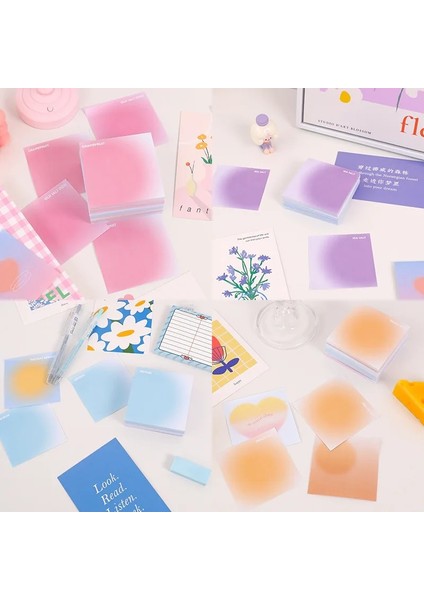 Mavi Stil 50 Sayfa Degrade Renkli Mesaj N Kez Yapışkan Not Etiket Yer Işareti Kendinden Yapışkanlı Not Not Bloknotları Işaretleyin Okul Kırtasiye (Yurt Dışından) indirimleri