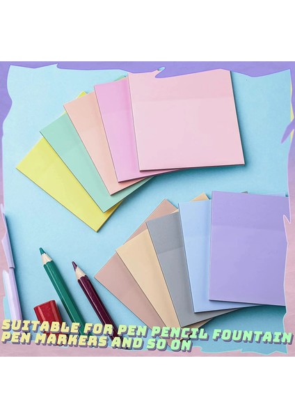 Pembe Tarzı 50 Yaprak Su Geçirmez Şeffaf Yayınlandı Yapışkan Not Defterleri Bloknotlar Papeleria Dergisi Öğrenci Kırtasiye Ofis Malzemeleri (Yurt Dışından) indirimleri