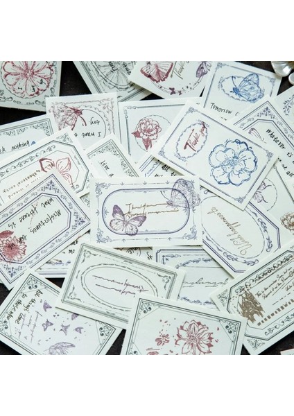 Xingudian Tarzı 50 Yaprak Yuvası Bloknot Yapışkan Notlar Retro Çiçek Bizans Önemsiz Dergisi Scrapbooking Çıkartmaları Ofis Okul Kırtasiye (Yurt Dışından) fırsatları