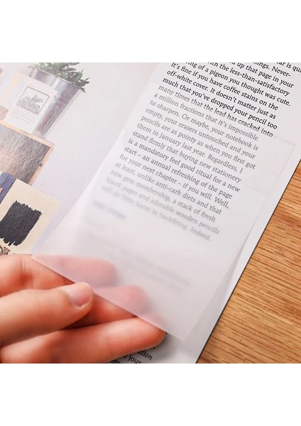 76X76MM Tarzı 50 Yaprak Renkli Su Geçirmez Pet Şeffaf Not Yapışkan Not Kağıdı Günlük Yapılacaklar Kontrol Listesi Paperlaria Okul Kırtasiye (Yurt Dışından) fırsatları