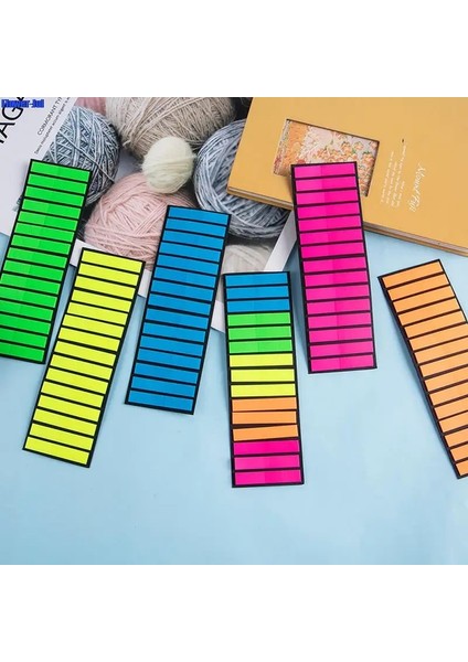 Bordo Tarzı Adet Renkli Çıkartmalar Şeffaf Floresan Endeksi Sekmeler Bayraklar Yapışkan Not Kırtasiye Çocuk Hediyeler Okul Ofis Malzemeleri (Yurt Dışından) fırsatları