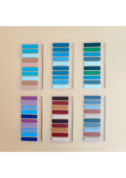 6'lı Paket Tarzı 6packsset Yayınlandı Şeffaf Yapışkan Notlar Kendinden Yapışkanlı Kitap Ayraçları Ek Açıklama Okuma Kitabı Temizle Sekme Kawaii Sevimli Kırtasiye (Yurt Dışından) indirimleri