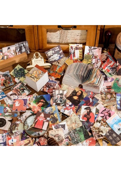 Bir Stil Eets Malzeme Kağıt Bloknot Vintage Bitki Totem Dıy Dekorasyon Dergisi Scrapbooking Planlayıcısı Kağıt Gevreği Kırtasiye (Yurt Dışından) modelleri