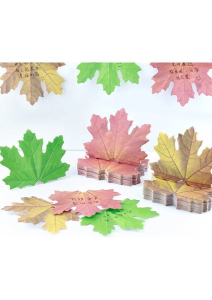 Yeşil Stil 1 Adet Lytwtw Sevimli Karikatür Akçaağaç Yaprakları Yapışkan Notlar Kırtasiye Etiket Bloknot Planlayıcısı Ofis Okul Malzemeleri (Yurt Dışından) fiyatları