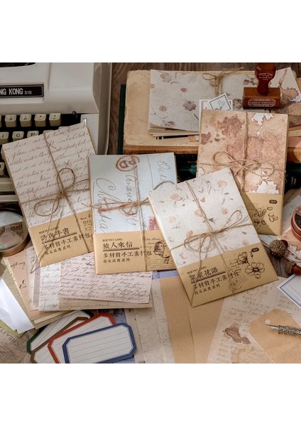 Bir Stil Journamm Vintage Çiçekler Kağıt Mektup Malzeme Deco Kırtasiye Scrapbooking Kartları Günlük Tutma Dıy Retro Malzemeler Kağıt (Yurt Dışından) fiyatları