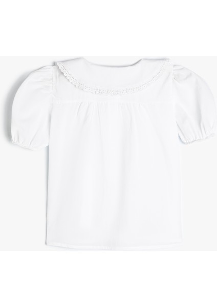 Bebe Yaka Gömlek Kısa Kollu Pamuklu fiyatları