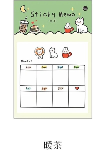 E Tarzı Journamm Kawaii Yapılacaklar Listesi Yapılacaklar Listesi Sevimli Planlamacılar Scrapbooking Arka Plan Dekorasyon Okul Kırtasiye Yapışkan Not (Yurt Dışından)