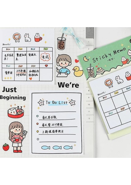 E Tarzı Journamm Kawaii Yapılacaklar Listesi Yapılacaklar Listesi Sevimli Planlamacılar Scrapbooking Arka Plan Dekorasyon Okul Kırtasiye Yapışkan Not (Yurt Dışından) modelleri