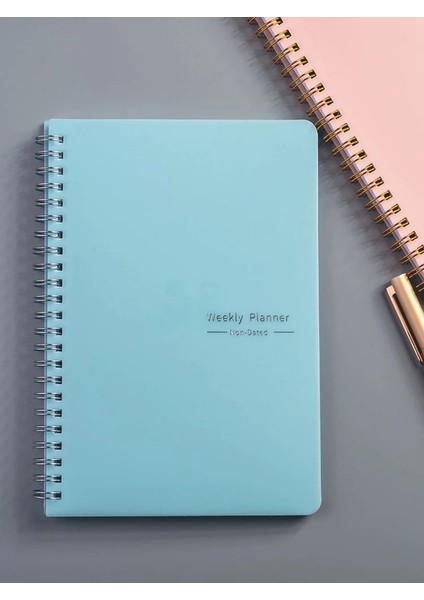 Pembe-Ispanyol Tarzı Yeni Gündem A5 Günlük Haftalık Planlayıcı Gündem Dizüstü Haftalık Hedefler Alışkanlık Programları Öğrenciler Kırtasiye Ofis Okul Malzemeleri (Yurt Dışından) fiyatları