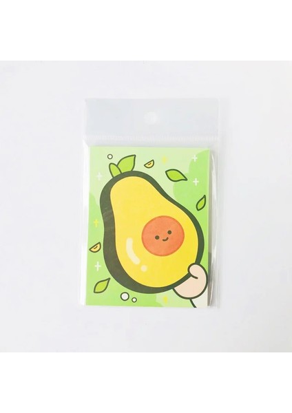 Avokado Stili 30 Sayfa Kawaii Çilek Avokado Ayı Ekmek Bloknot Okul Ofis Kırtasiye (Yurt Dışından)
