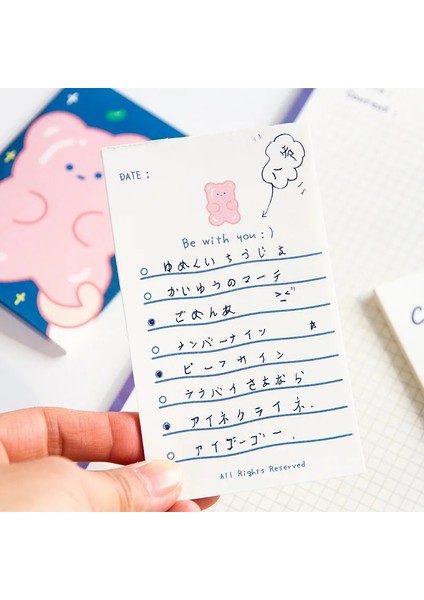 Avokado Stili 30 Sayfa Kawaii Çilek Avokado Ayı Ekmek Bloknot Okul Ofis Kırtasiye (Yurt Dışından) fırsatları