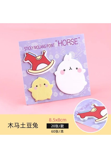 No.3 Tarzı Kawaii Havuç N Kez Yapışkan Notlar Yaratıcı Ofis Dekor Kağıt Bloknot Malzemeleri Dekorasyon Japon Kırtasiye (Yurt Dışından)