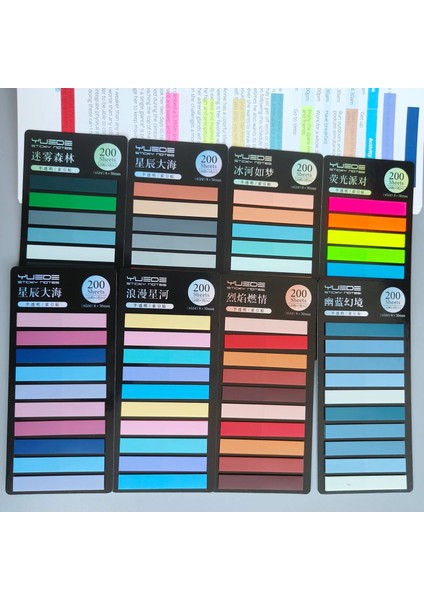 No.2 Tarzı Eets Yayınlandı Şeffaf Yapışkan Notlar Kendinden Yapışkanlı Açıklama Kitap Okuma Yer Imleri Sekmeler Not Defteri Estetik Kırtasiye (Yurt Dışından) fırsatları