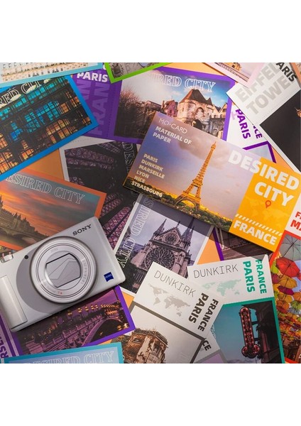 Şehir Için Özlem Not Defteri Dekoratif Kırtasiye Scrapbooking Günlüğü Albümü Etikel Retro Sanat Manzara Malzeme Kağıt (Yurt Dışından) modelleri