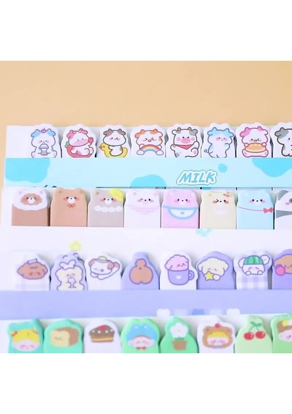 Bir Stil 1 Adet Lytwtw'un Kawaii Kırtasiye Karikatür Hayvanlar Işaretleyici Bloknot Yer Işareti Bayraklar Dizin Sekmesi Yapışkan Notlar Etiket Kağıdı Çıkartmalar (Yurt Dışından) modelleri