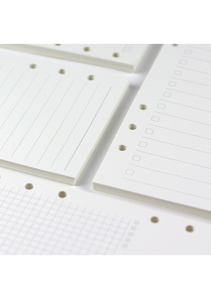 Haftalık Stil A7 45 Sayfa A5 A6A7 Gevşek Yaprak Defter Dolum Spiral Ciltleyici Iç Sayfa Haftalık Aylık Yapılacaklar Çizgi Nokta Izgara Içinde Kağıt Kırtasiye (Yurt Dışından)