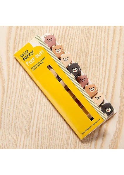 G4 Tarzı 1 x Yapışkan Bloknot Kawaii Kırtasiye Karikatür Hayvanlar Sayfaları Işaretleyici Not Defteri Çocuklar Için Escolar Okul Malzemeleri (Yurt Dışından)