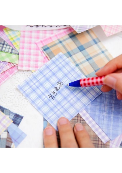 S19800-2 Tarzı Mr.paper 6 Tasarım Checker Bloknot Seti Ins Tarzı El Kitabı Dıy Dekoratif Mesaj Kağıdı Kore Kırtasiye Okul Malzemeleri (Yurt Dışından) indirimleri