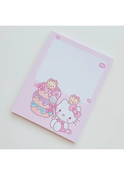 Bir Stil 50 Sheetspack Sevimli Anime Bloknot Mesaj Notları Dekoratif Not Defteri Not Kontrol Listesi Memo Kawaii Kırtasiye Ofis Malzemeleri (Yurt Dışından)